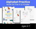 Alphabet Practice Book for Pre-K & Kinder Workbook Printable
