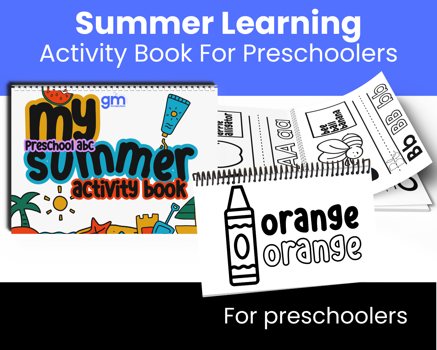 Summer Activity Book Mega Workbook Printable